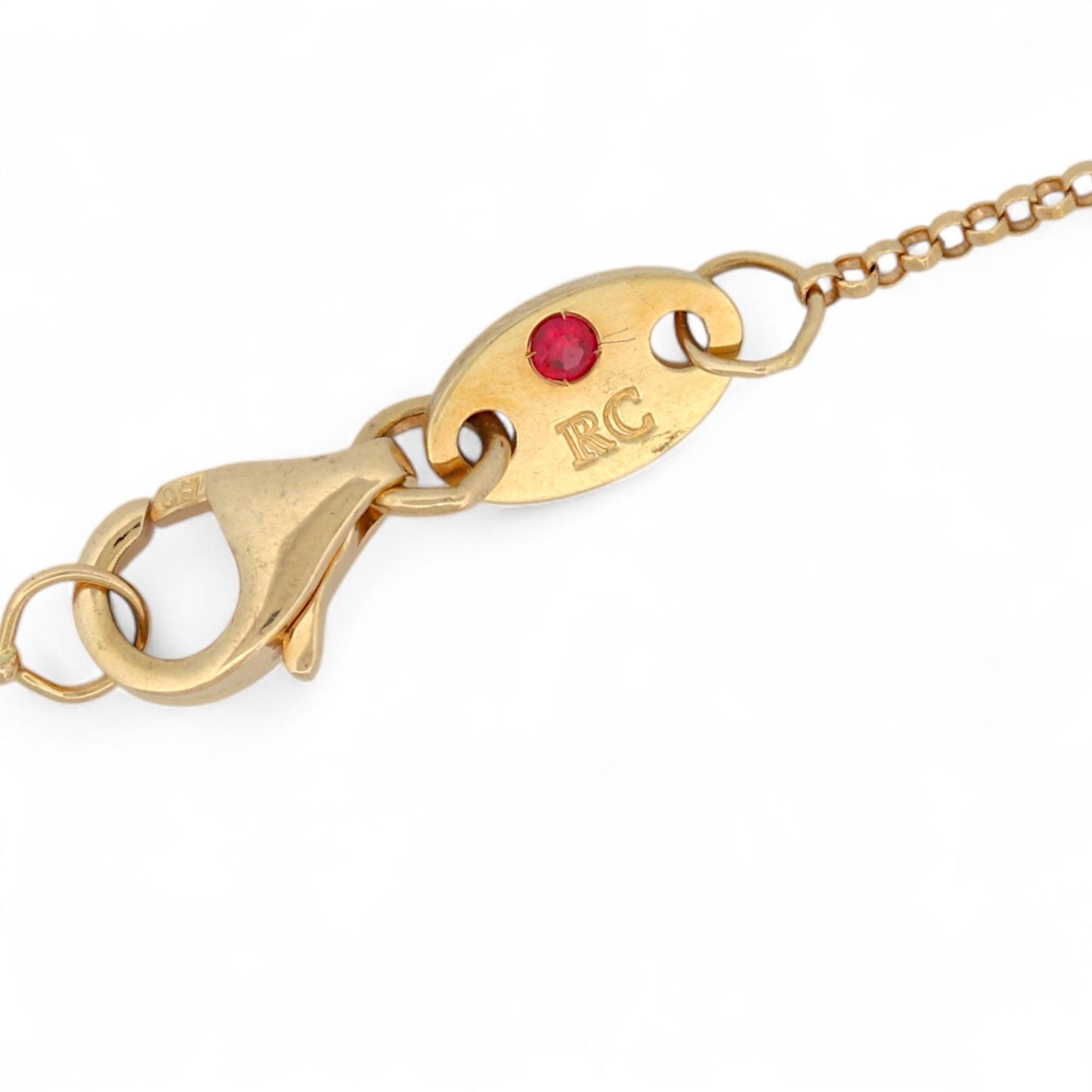 Roberto Coin 18K Yellow Gold Treasures Princess Butterfly Necklace 18 in