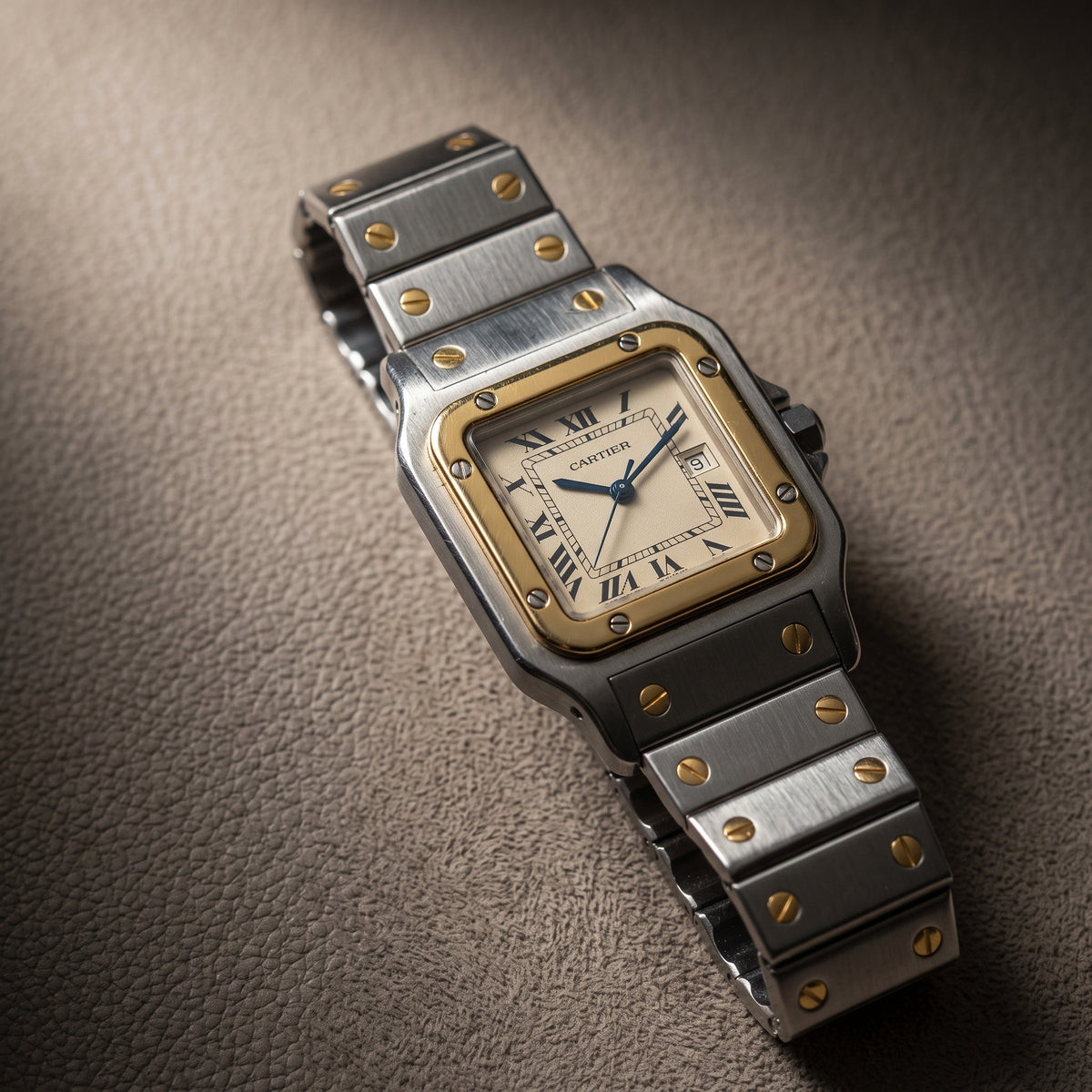 Vintage Cartier Santos Galbée — Two-Tone Automatic, Cartier Serviced