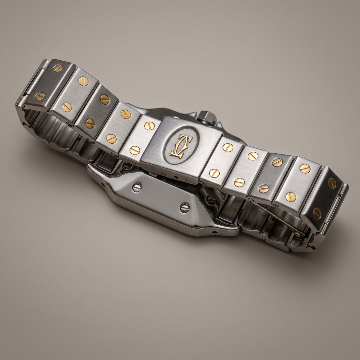 Vintage Cartier Santos Galbée — Two-Tone Automatic, Cartier Serviced