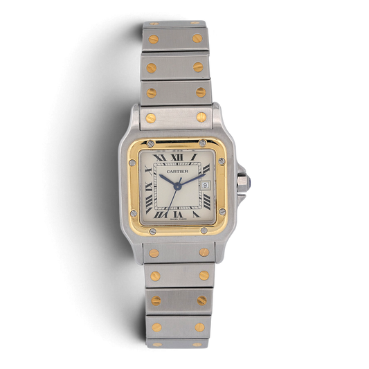 Vintage Cartier Santos Galbée — Two-Tone Automatic, Cartier Serviced