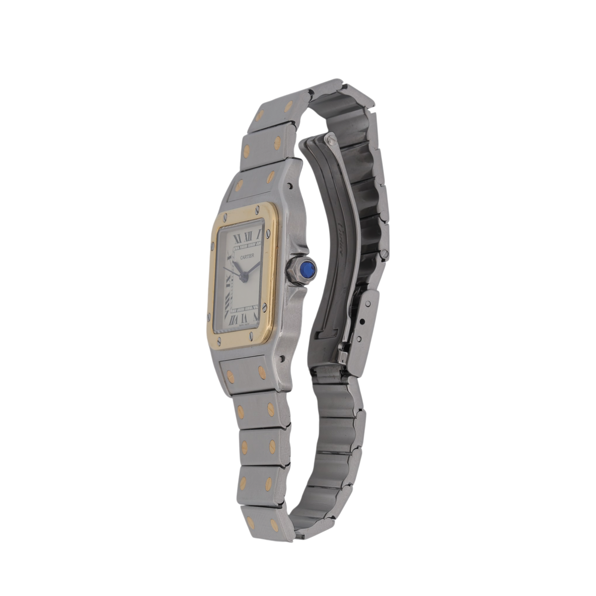 Vintage Cartier Santos Galbée — Two-Tone Automatic, Cartier Serviced