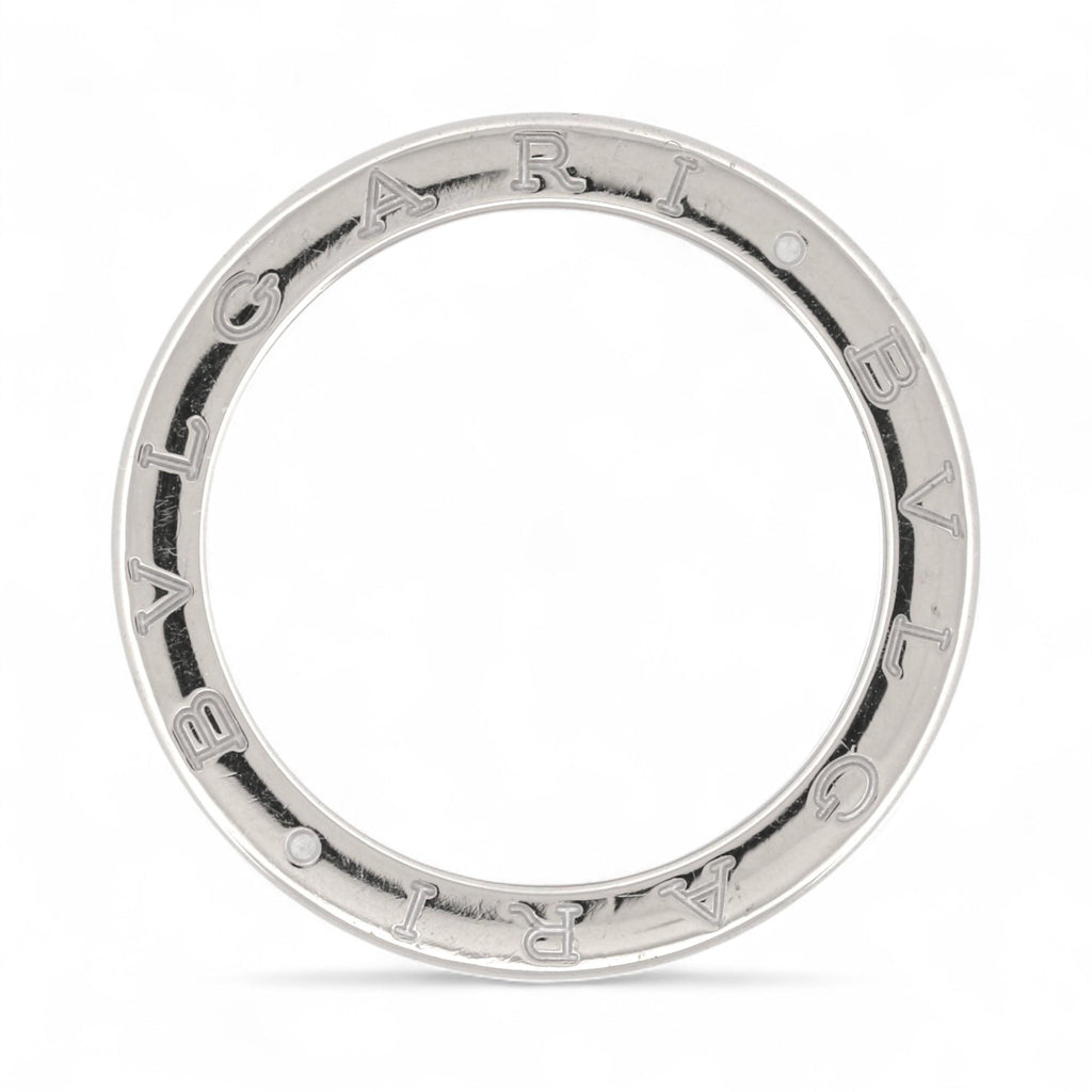 Bvlgari B.Zero1 One-Band Ring 18k White Gold Size 61