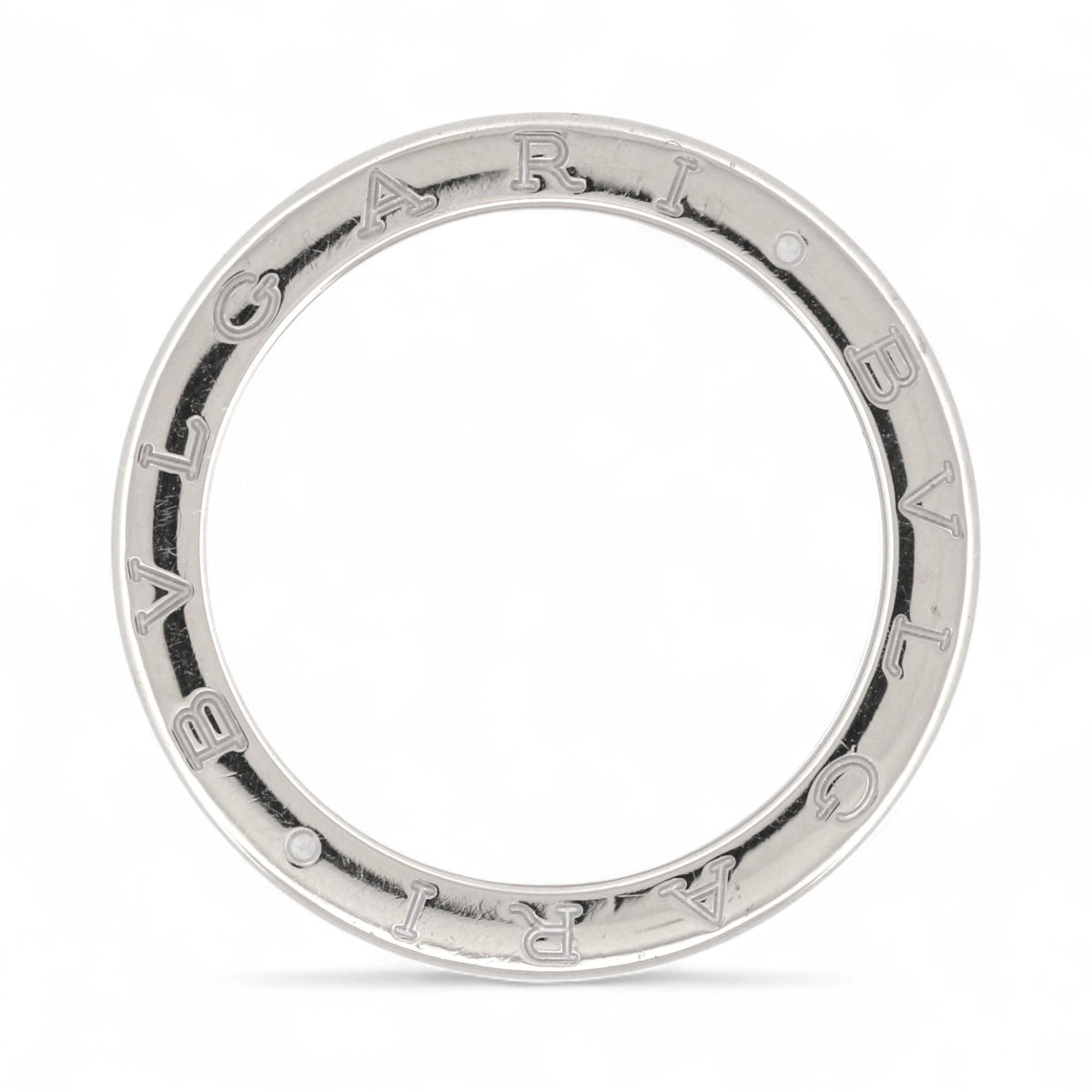 Bvlgari B.Zero1 One-Band Ring 18k White Gold Size 61