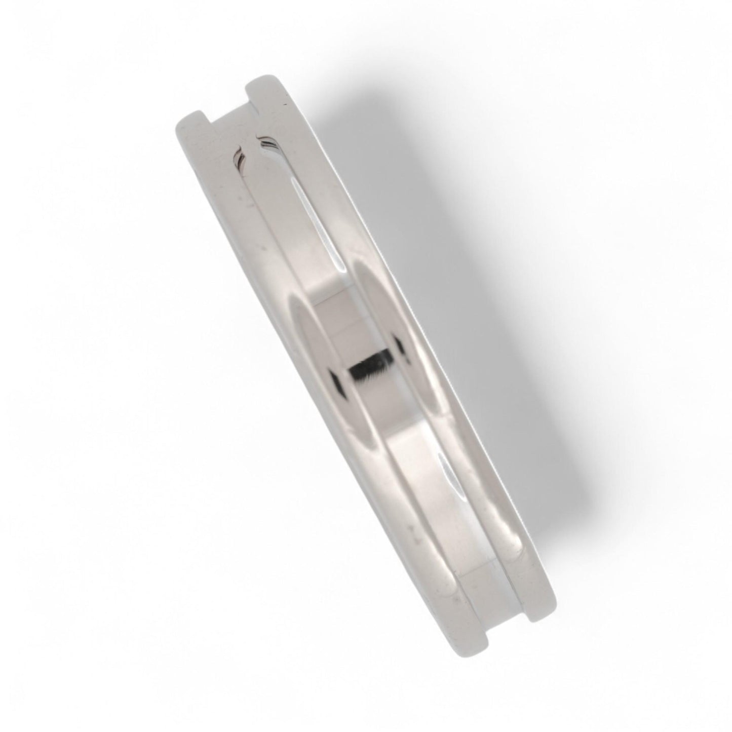 Bvlgari B.Zero1 One-Band Ring 18k White Gold Size 61