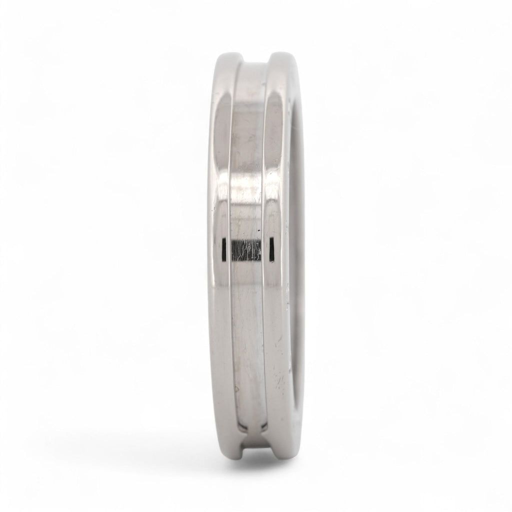 Bvlgari B.Zero1 One-Band Ring 18k White Gold Size 61
