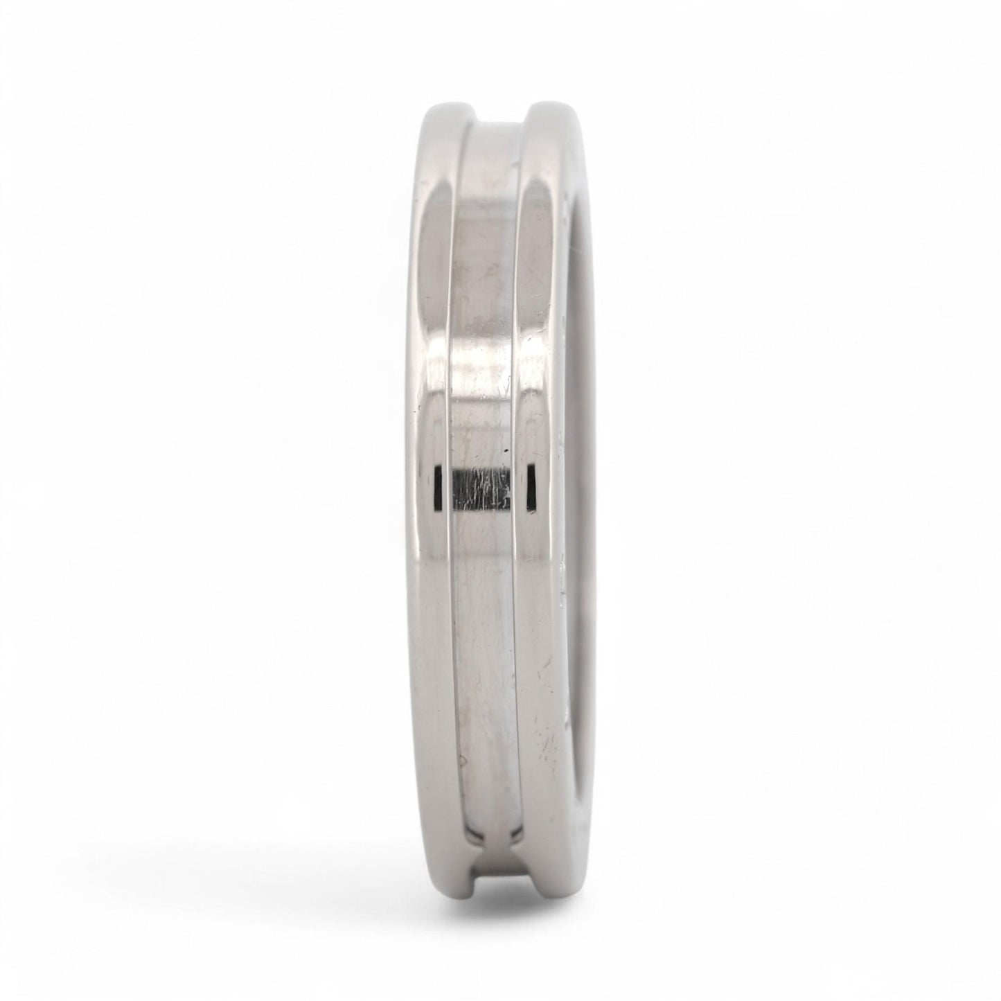 Bvlgari B.Zero1 One-Band Ring 18k White Gold Size 61