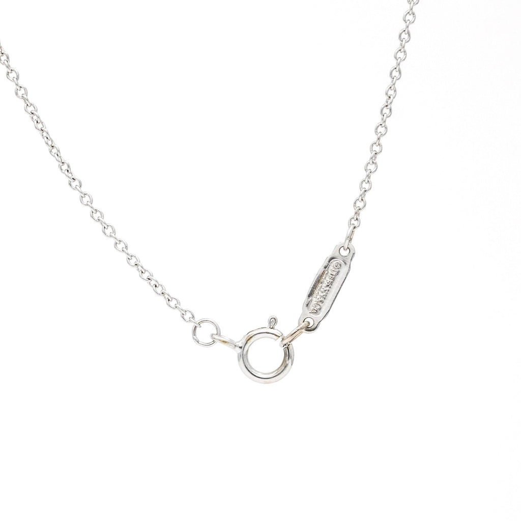 Tiffany & Co. Akoya Pearl & Diamond Necklace in 18K White Gold